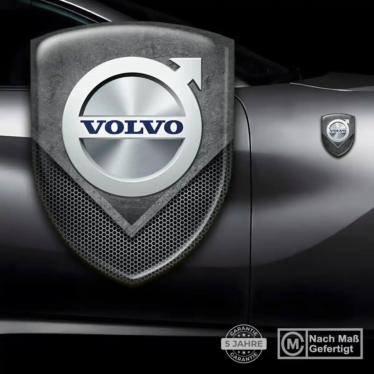 Volvo Aufkleber 3D Gel Silikon Auto Markenedition