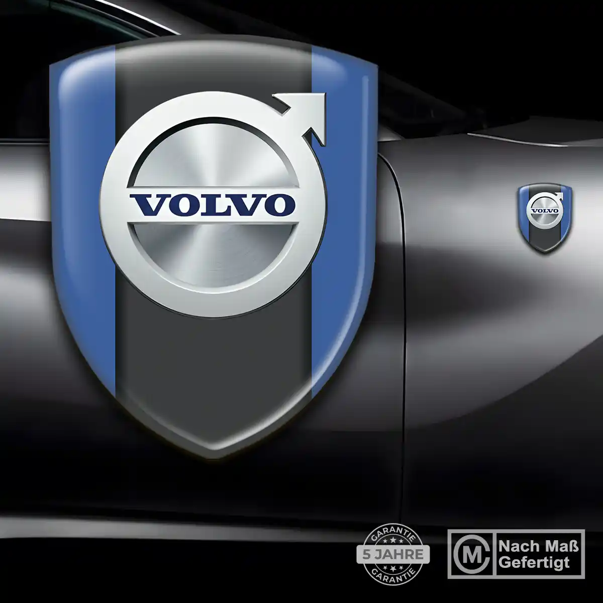Volvo Aufkleber 3D Gel Silikon Auto Modernes Design