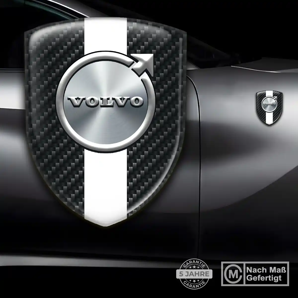 Volvo Aufkleber 3D Gel Silikon Auto Premium-Edition
