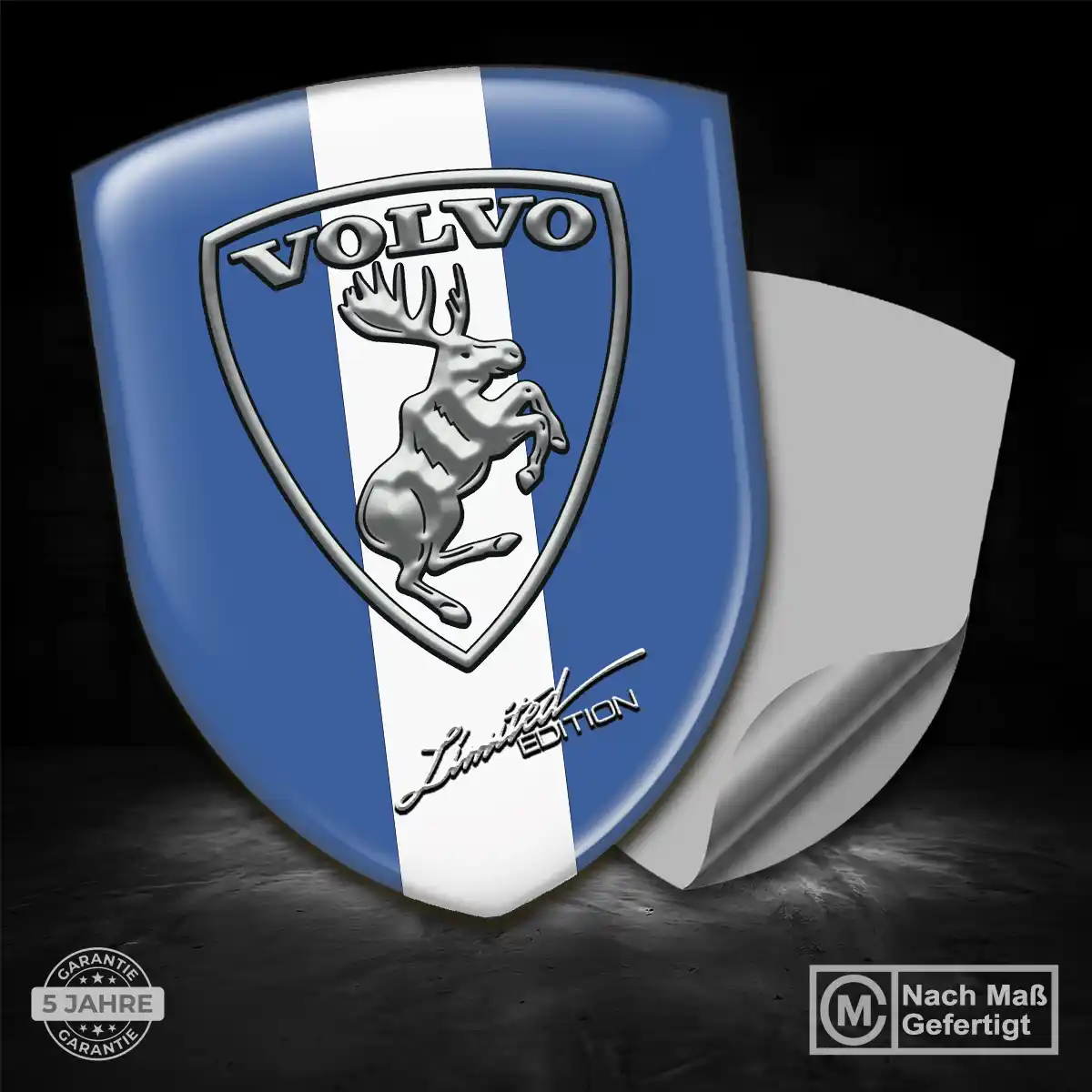 Volvo Aufkleber 3D Gel Silikon Auto Stilvolles Design
