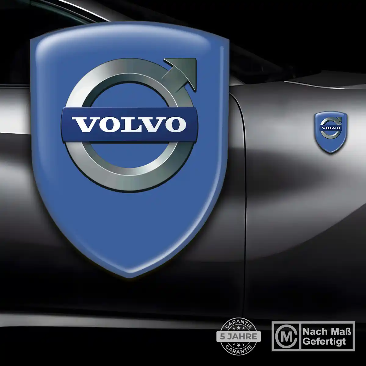 Volvo Aufkleber 3D Gel Silikon Interieurdesign