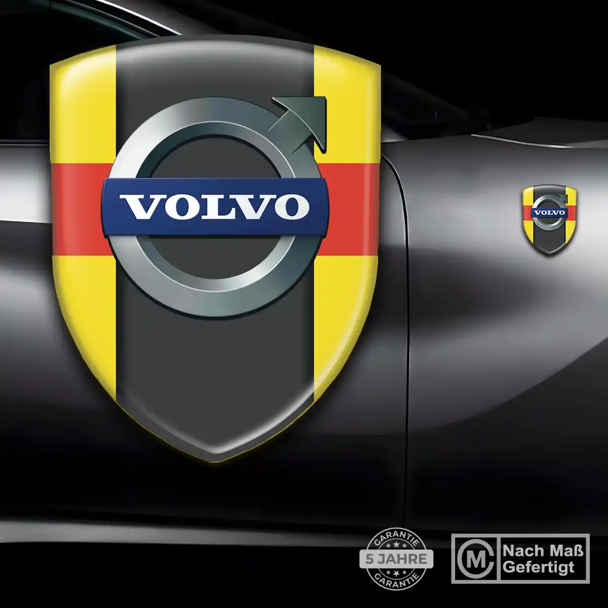 Volvo Aufkleber 3D Gel Silikon Luxus-Edition