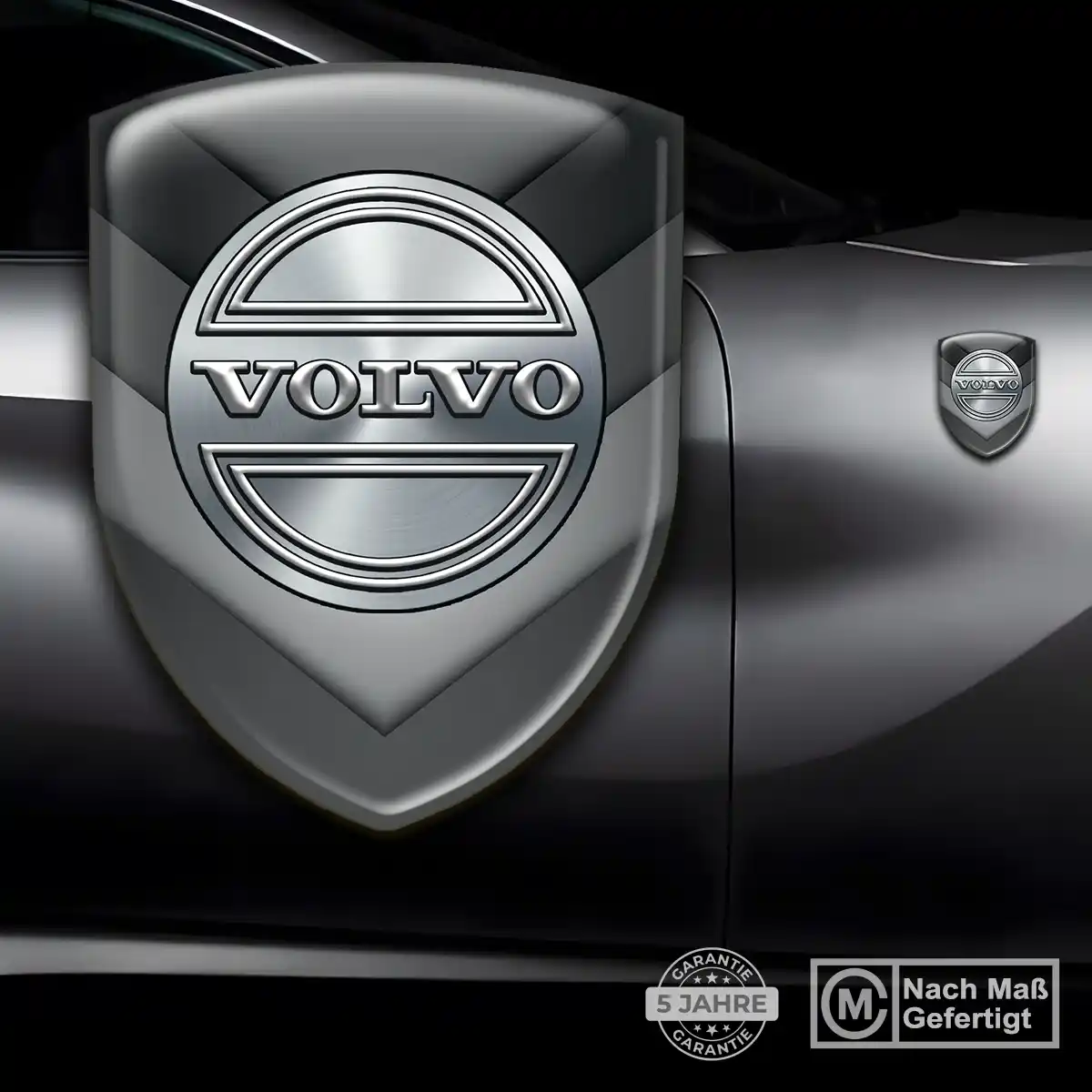 Volvo Aufkleber 3D Gel Wappen Ausdrucksstarkes Design