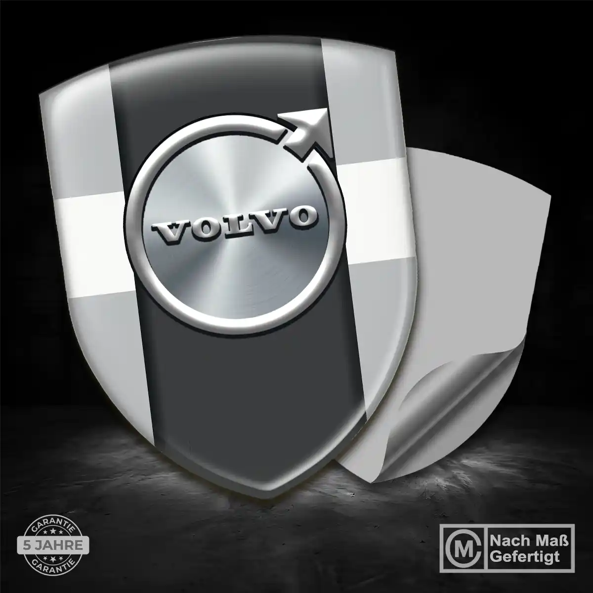 Volvo Aufkleber 3D Gel Wappen Auto Exterieurdesign