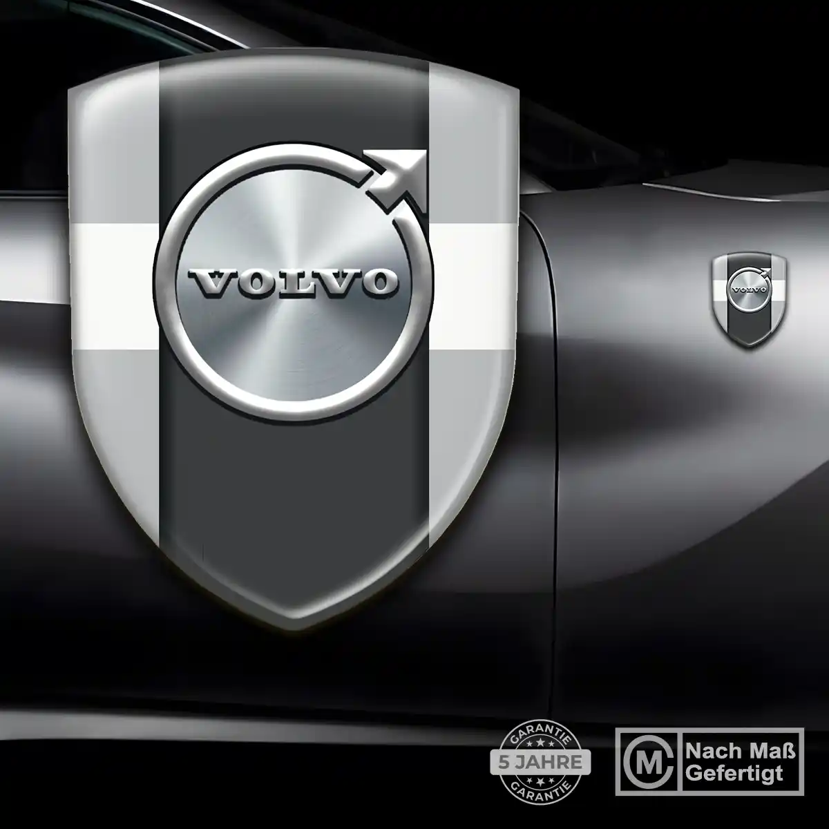 Volvo Aufkleber 3D Gel Wappen Auto Exterieurdesign