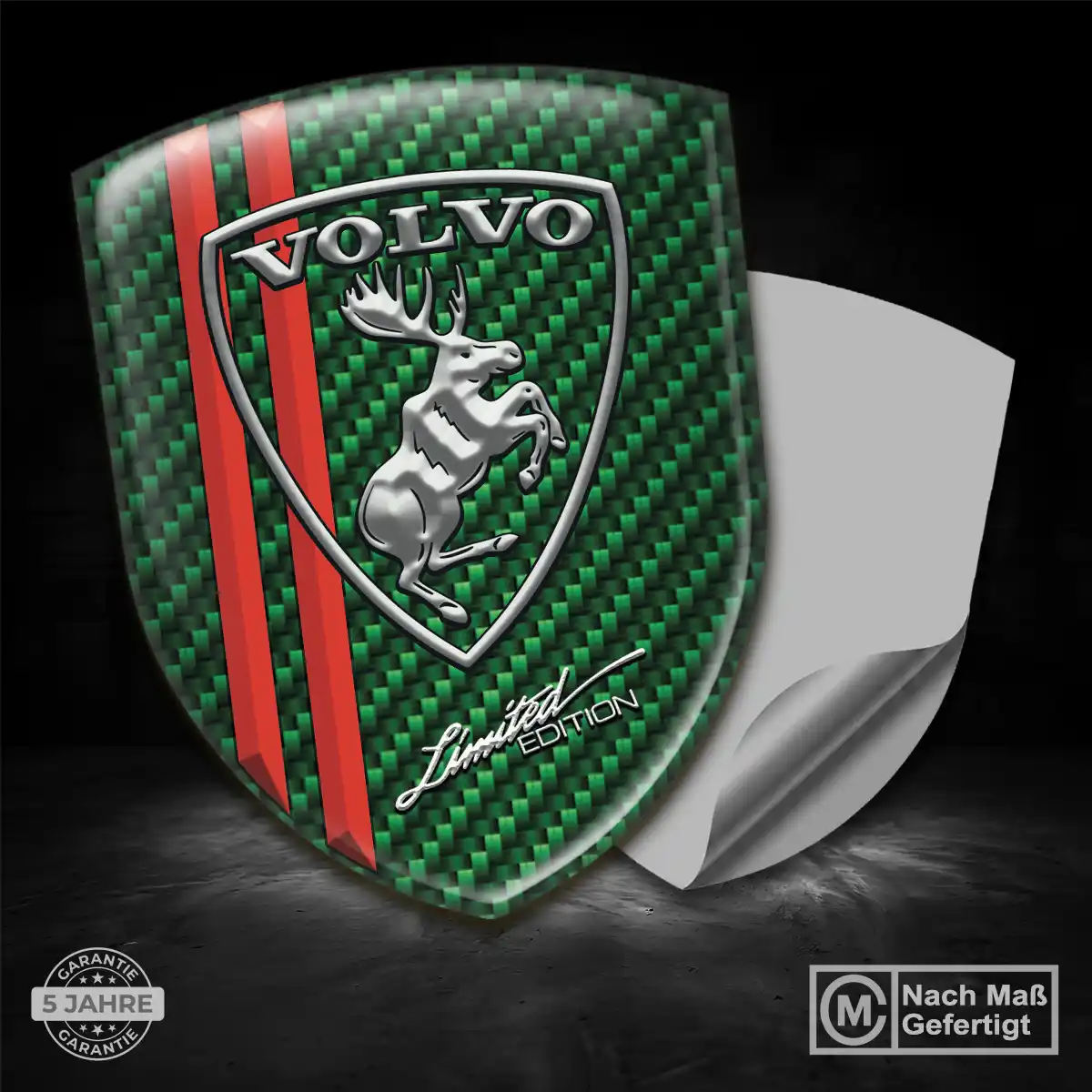 Volvo Aufkleber 3D Gel Wappen Auto Hohe Qualität