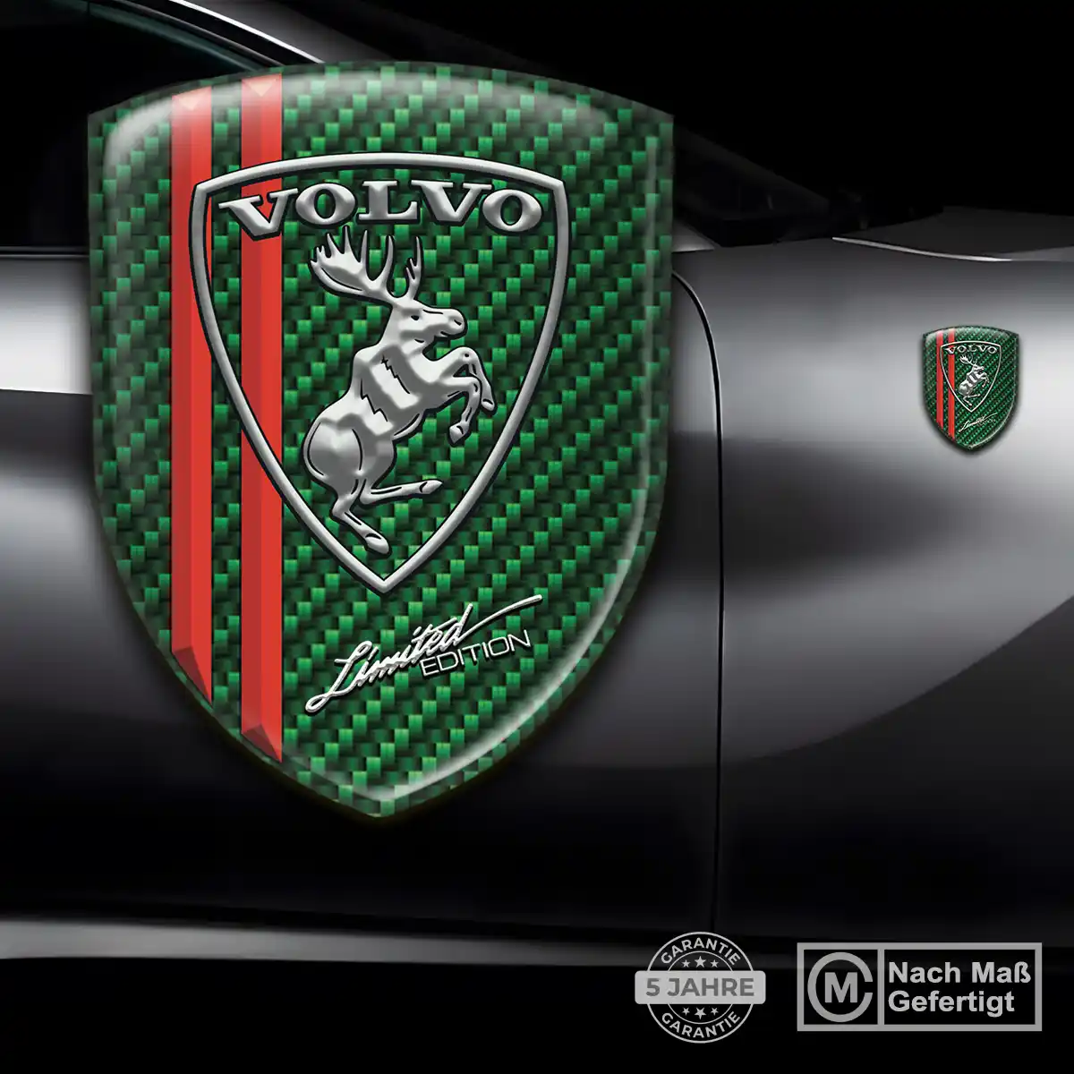 Volvo Aufkleber 3D Gel Wappen Auto Hohe Qualität