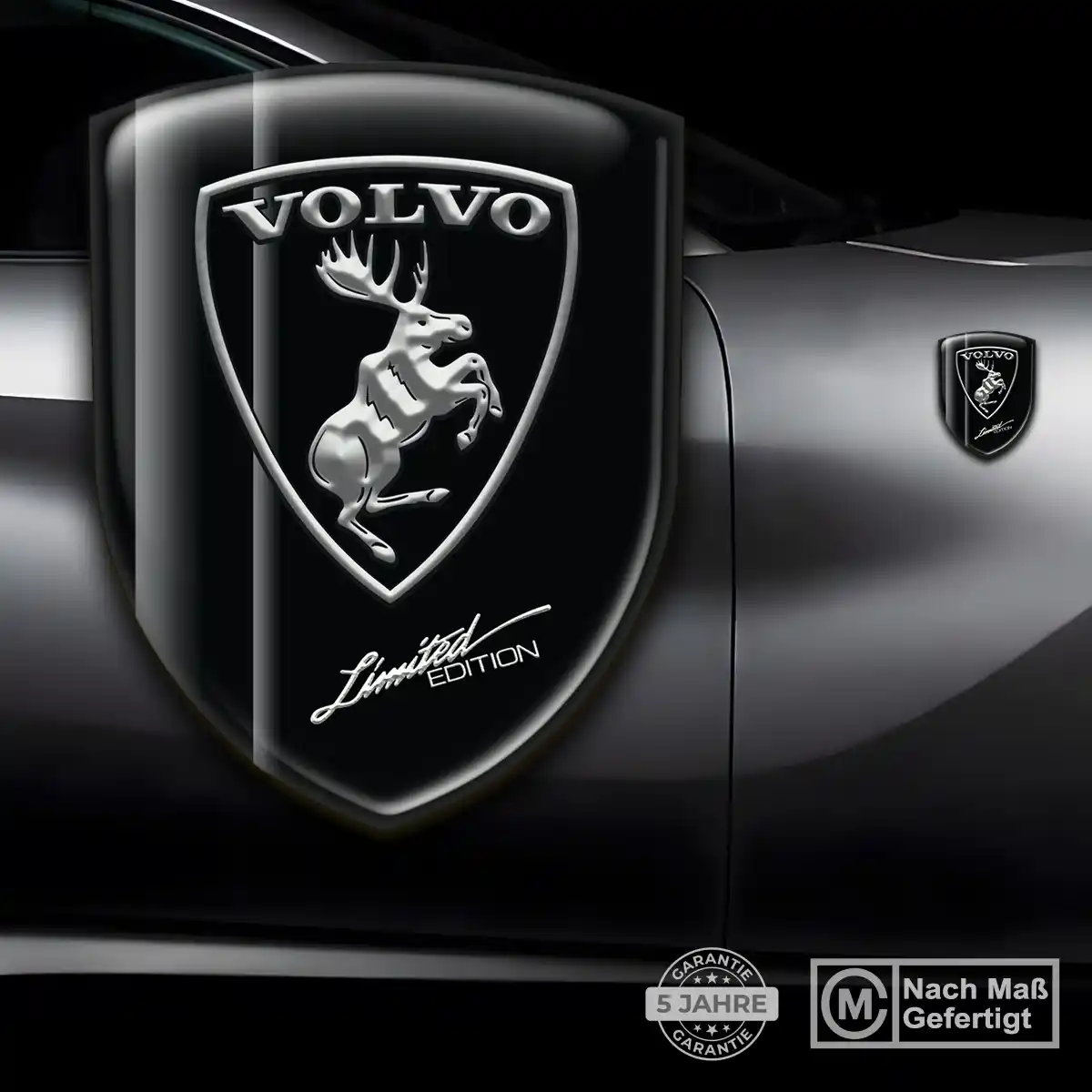 Volvo Aufkleber 3D Gel Wappen Auto Interieurdesign