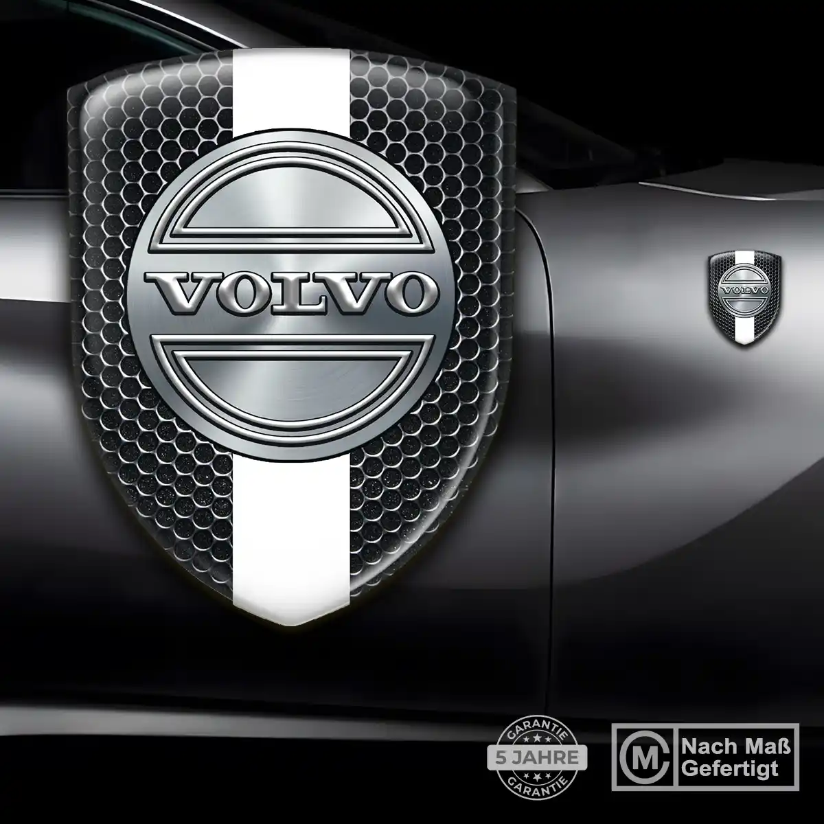 Volvo Aufkleber 3D Gel Wappen Auto Tuningfahrzeug