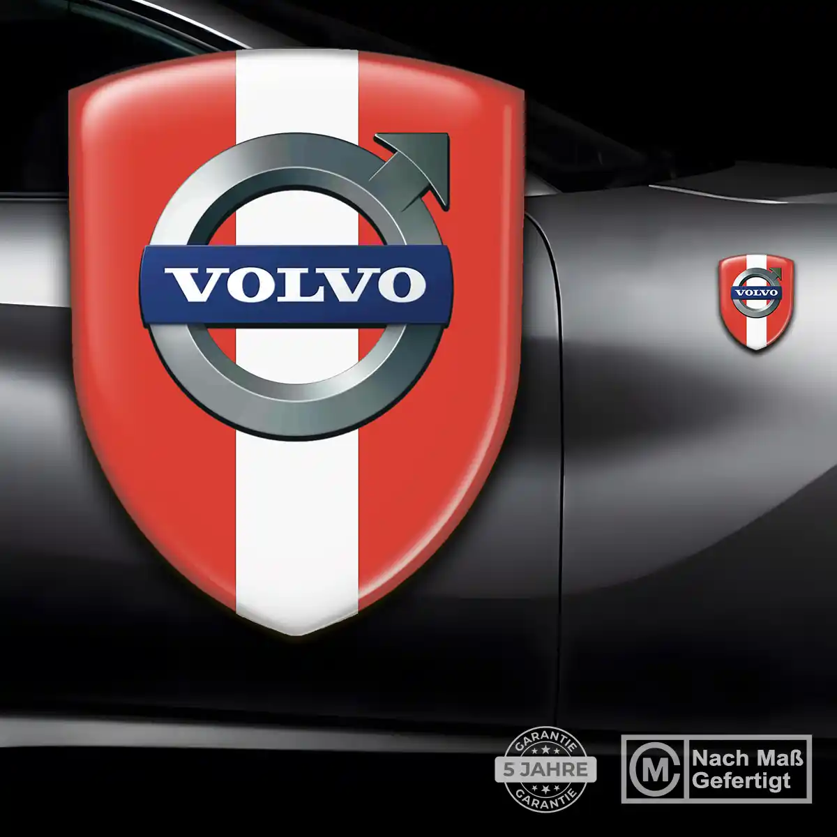 Volvo Aufkleber 3D Gel Wappen Limitierte Auflage
