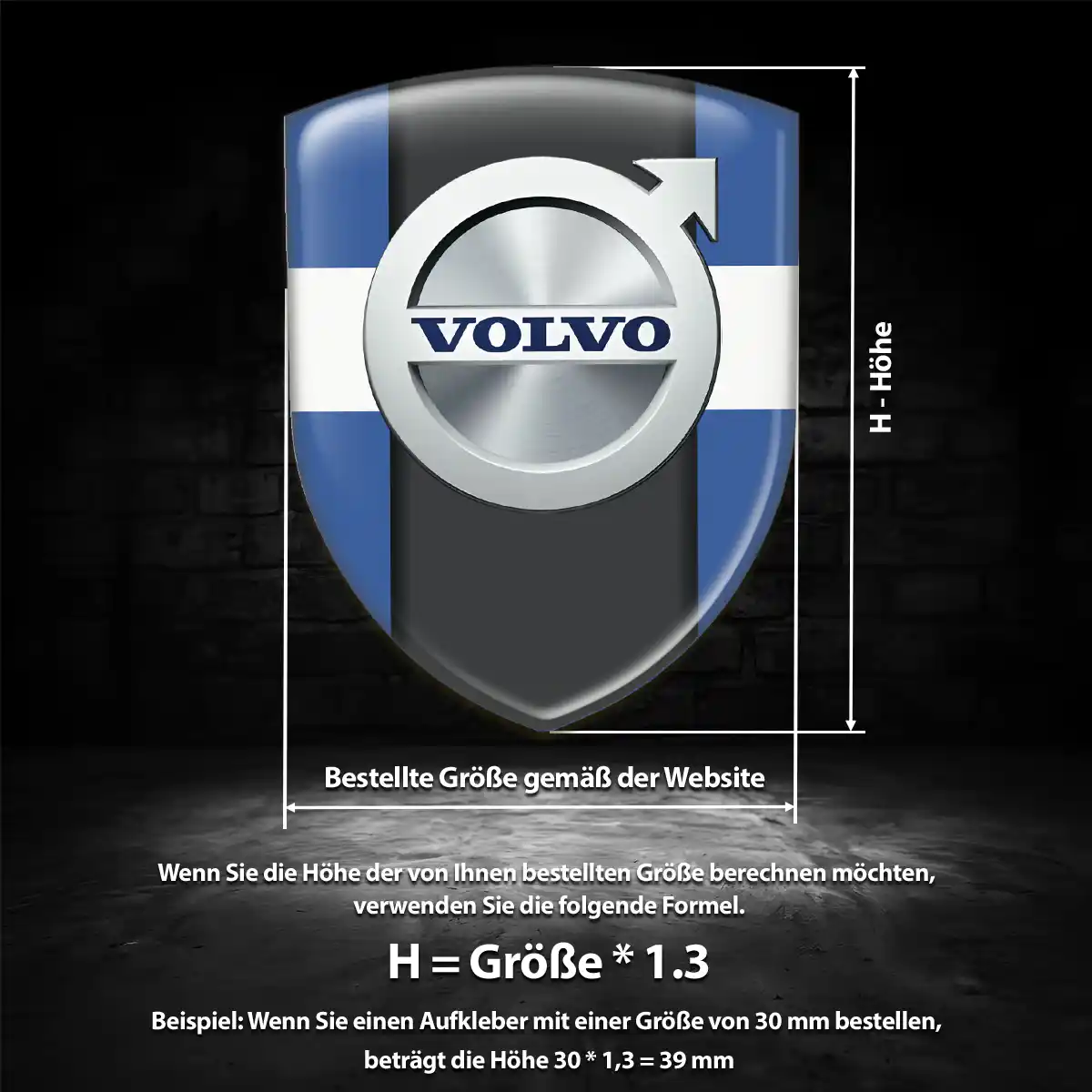 Volvo Aufkleber Auto Modernes Design