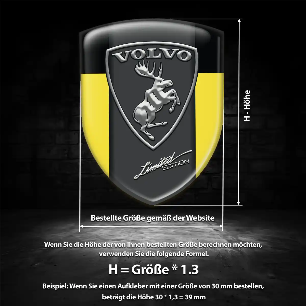 Volvo Aufkleber Auto Tuningfahrzeug