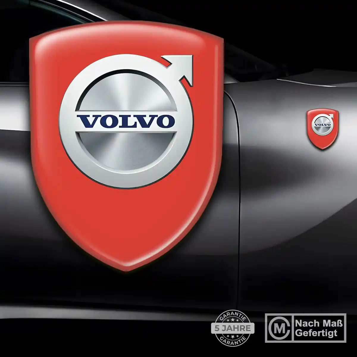 Volvo Aufkleber Emblem Auto Hochwertiges Harz