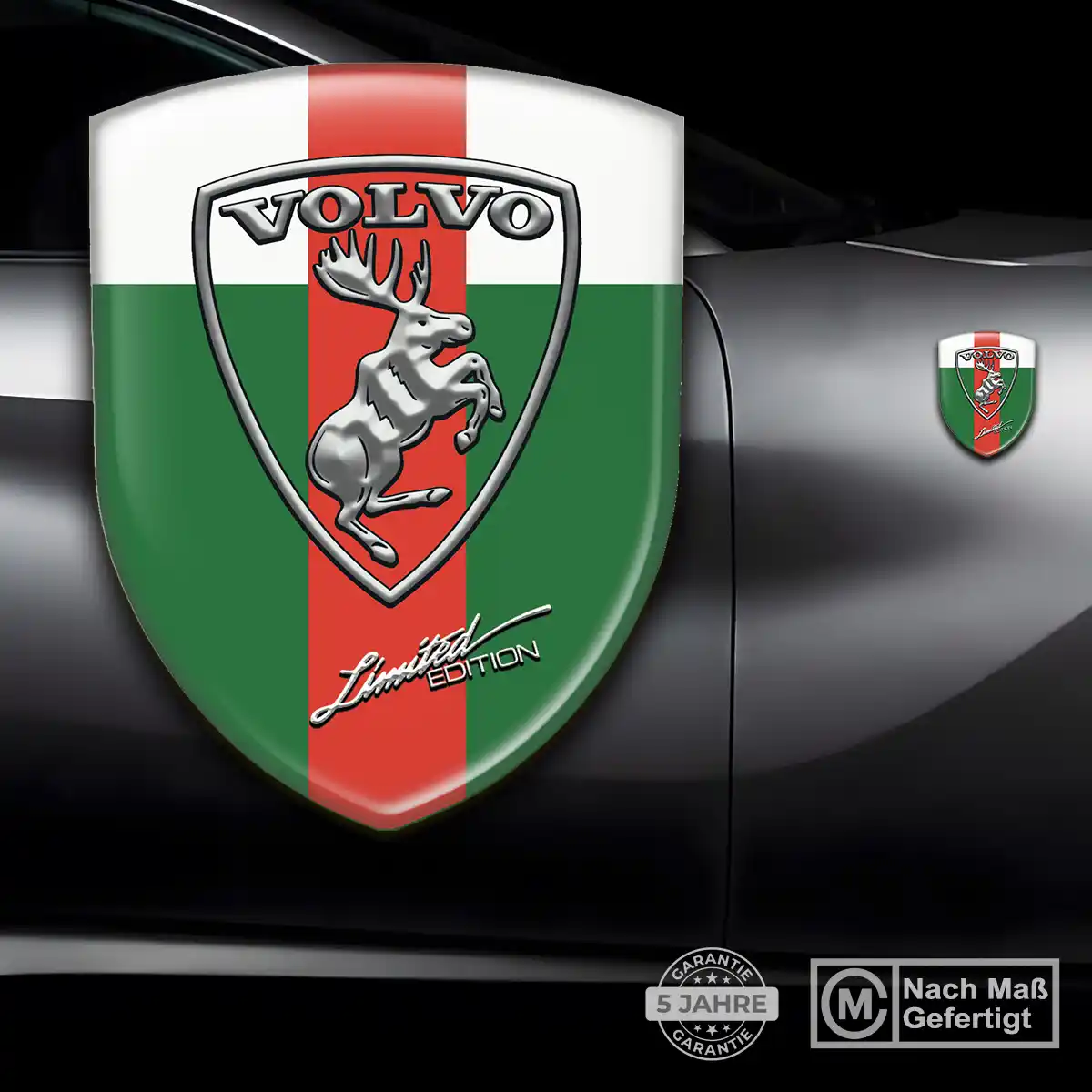Volvo Aufkleber Emblem Edles Design