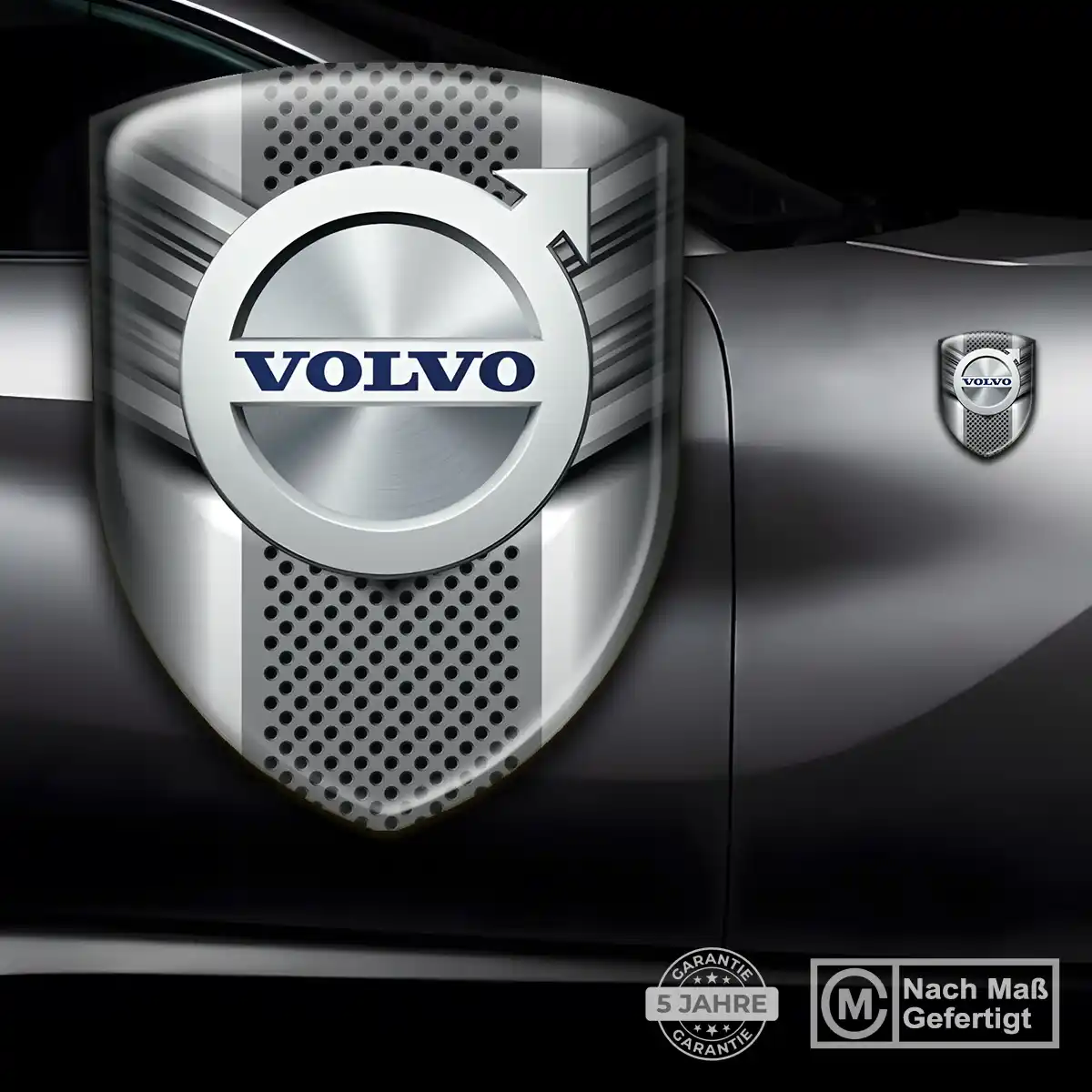 Volvo Aufkleber Emblem Hochwertiges Harz