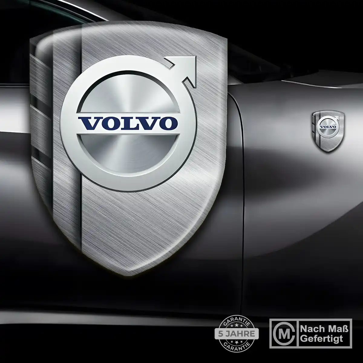 Volvo Aufkleber Emblem Interieurdesign