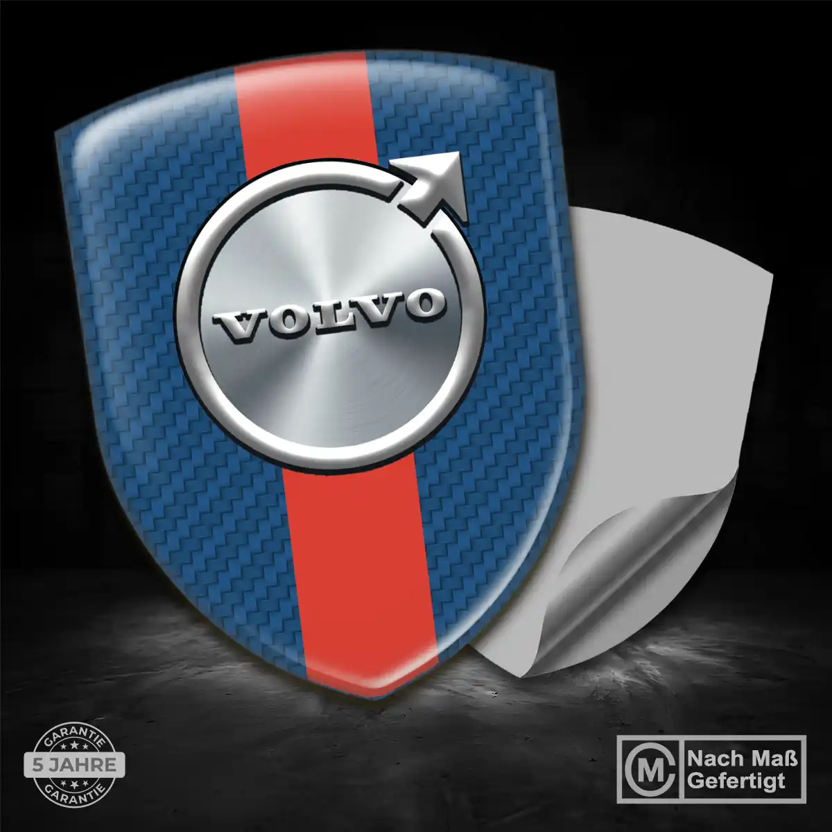 Volvo Aufkleber Emblem Premiumqualität