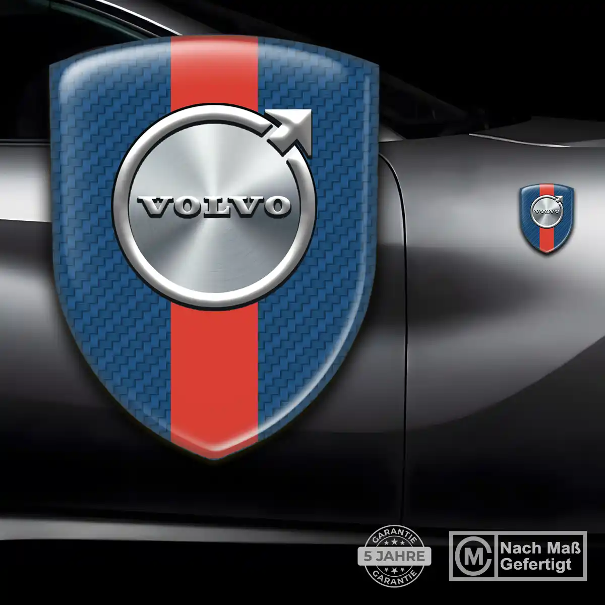 Volvo Aufkleber Emblem Premiumqualität