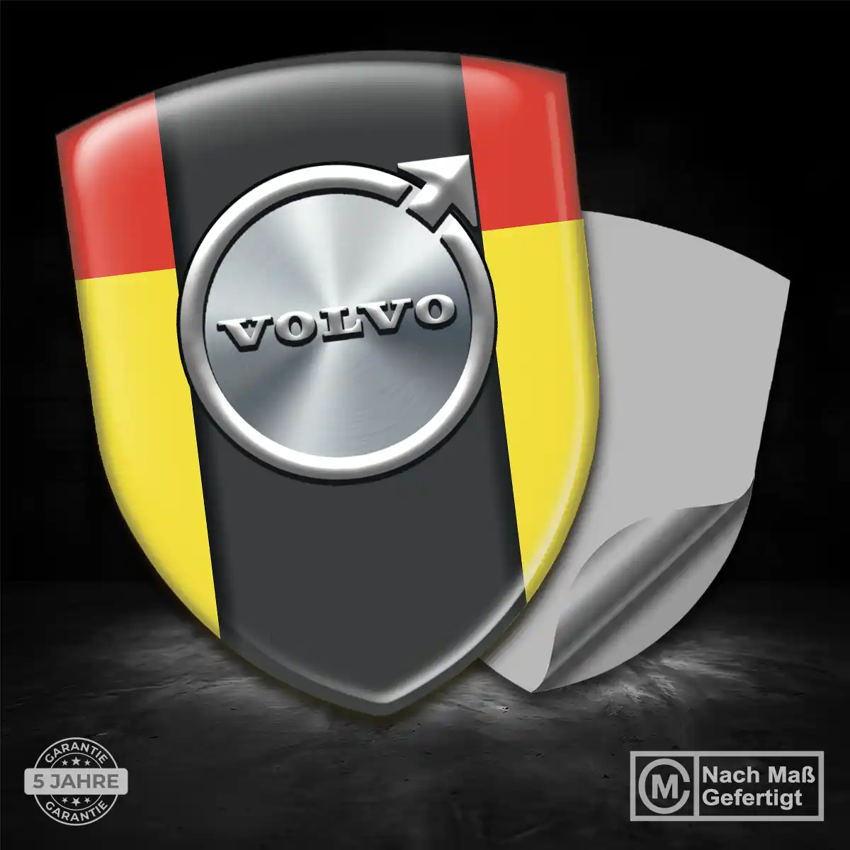 Volvo Aufkleber Emblem Wappen Ausdrucksstarkes Design