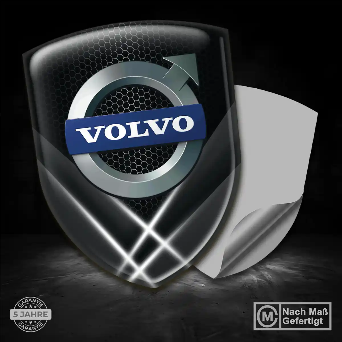 Volvo Aufkleber Emblem Wappen Auto Edles Design