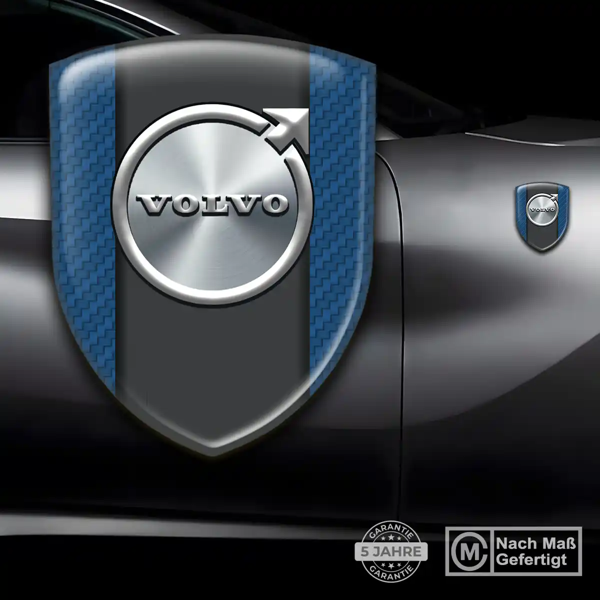 Volvo Aufkleber Emblem Wappen Auto Hohe Qualität