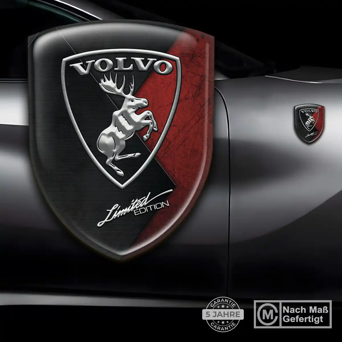 Volvo Aufkleber Emblem Wappen Auto Limitierte Auflage