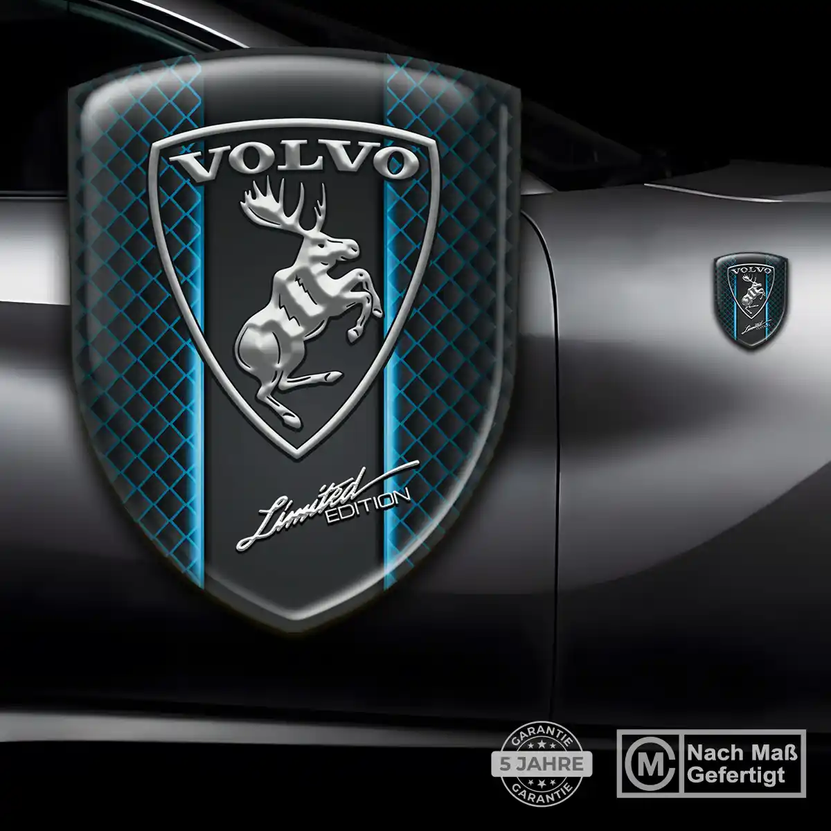 Volvo Aufkleber Emblem Wappen Auto Stilvolles Design