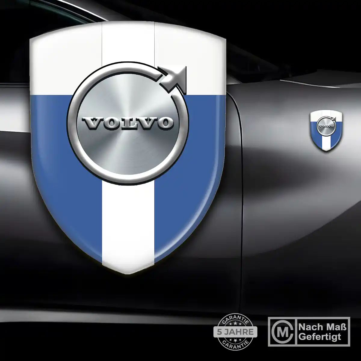 Volvo Aufkleber Emblem Wappen Auto Tuningfahrzeug