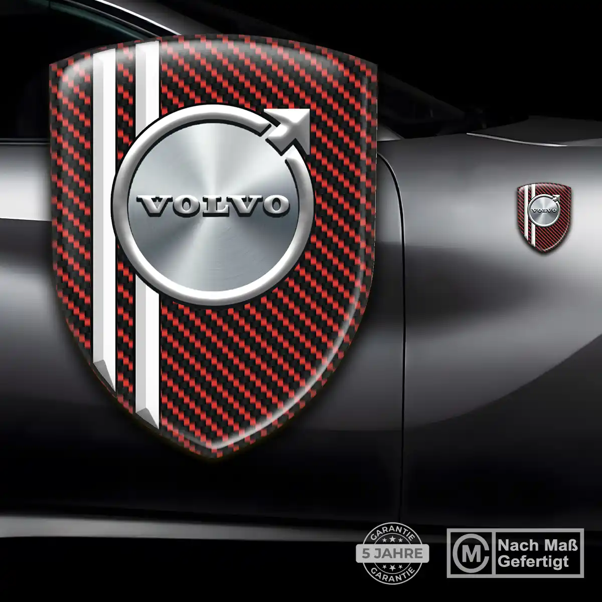 Volvo Aufkleber Emblem Wappen Elegantes Design