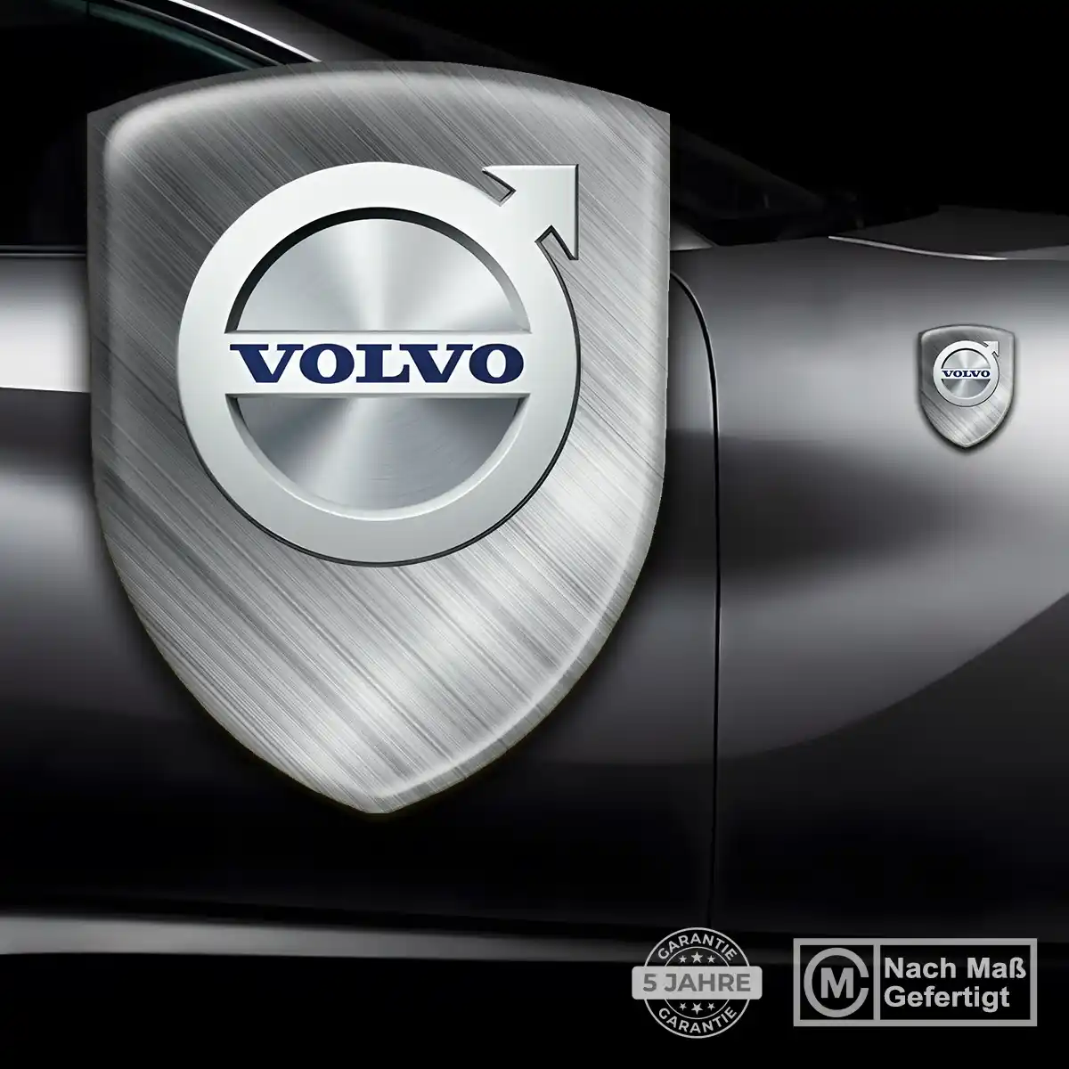 Volvo Aufkleber Emblem Wappen Hochwertiges Harz