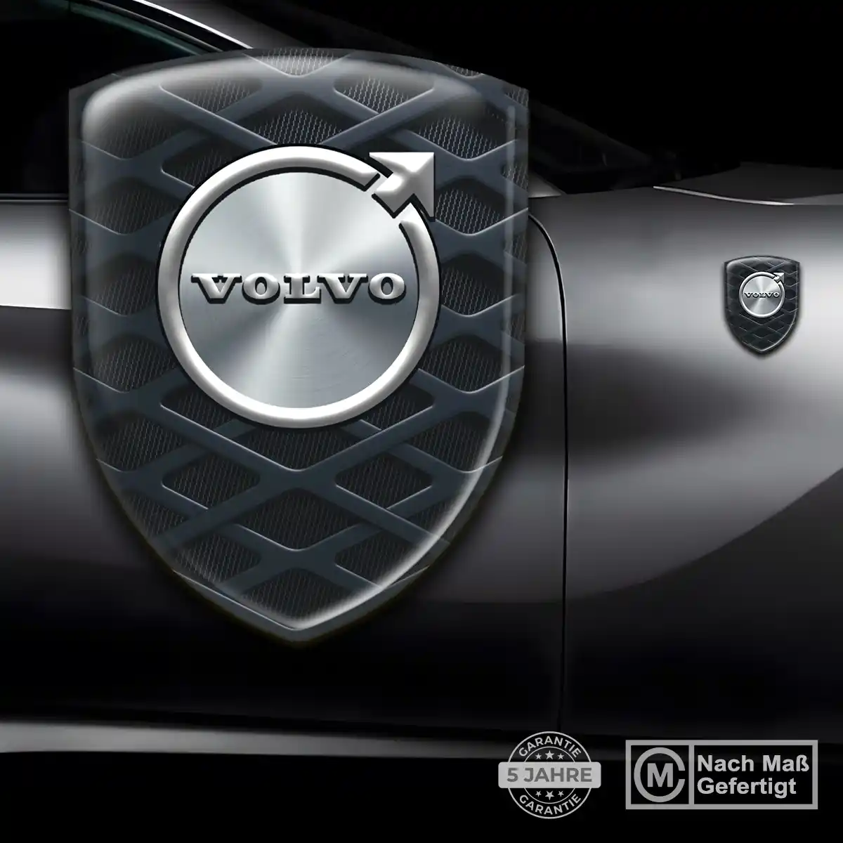 Volvo Aufkleber Emblem Wappen Markenedition