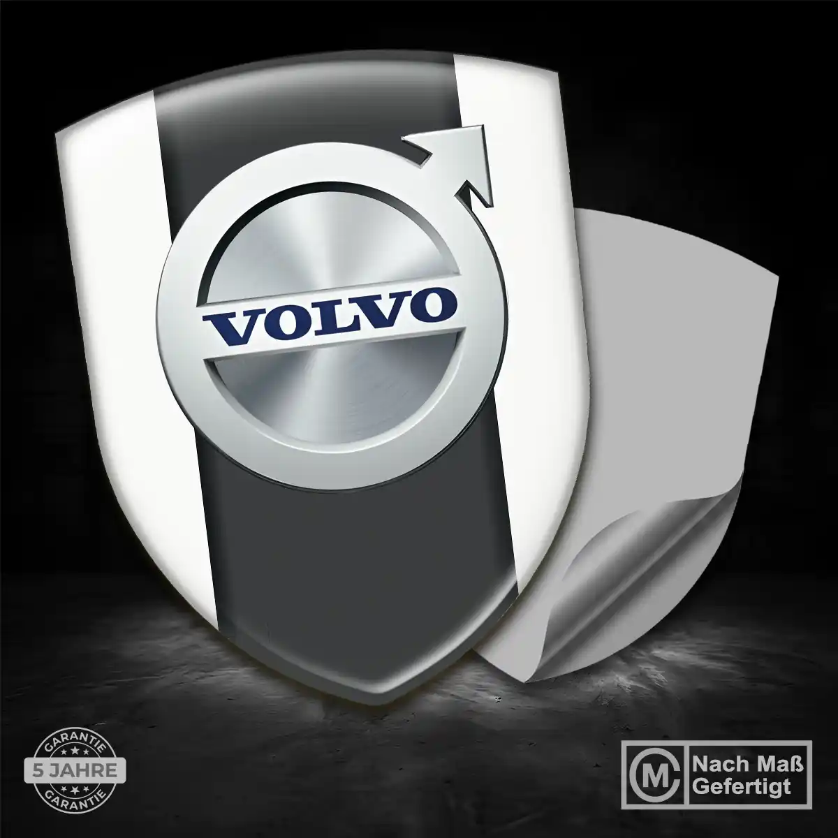 Volvo Aufkleber Emblem Wappen Premium-Edition