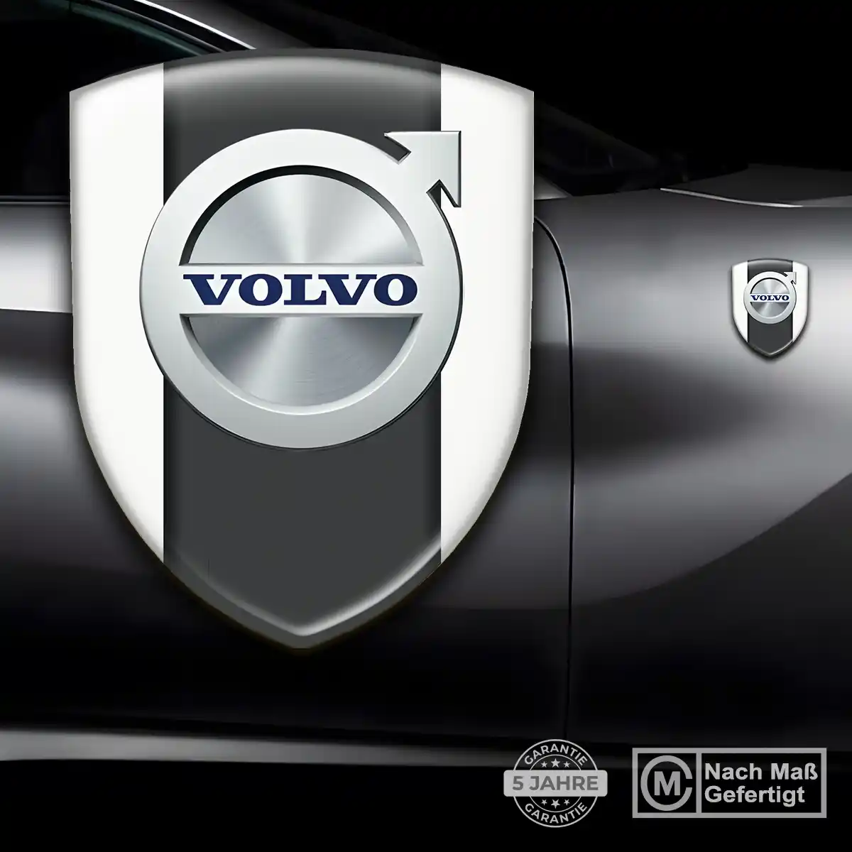 Volvo Aufkleber Emblem Wappen Premium-Edition