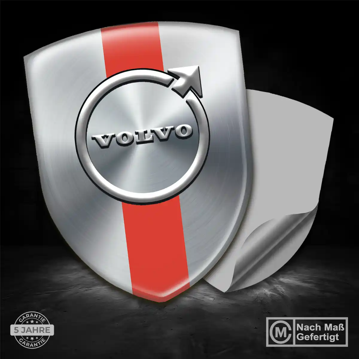 Volvo Aufkleber Emblem Wappen Stilvolles Design