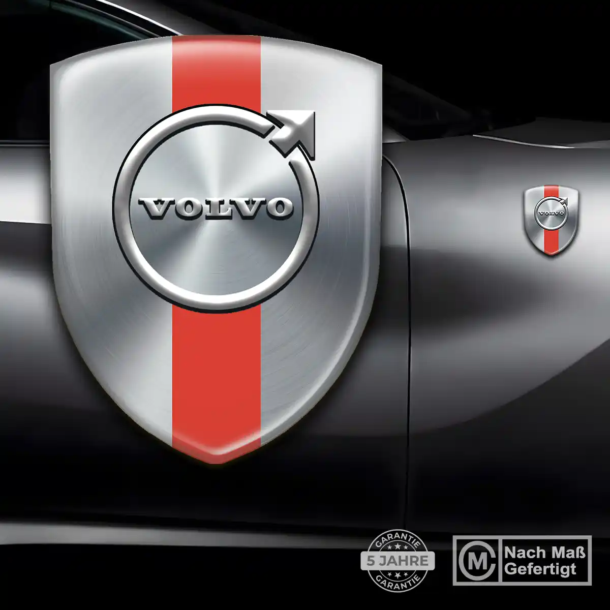 Volvo Aufkleber Emblem Wappen Stilvolles Design