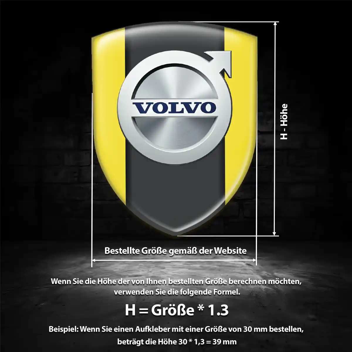 Volvo Aufkleber Embleme Silikon Anspruchsvolles Design