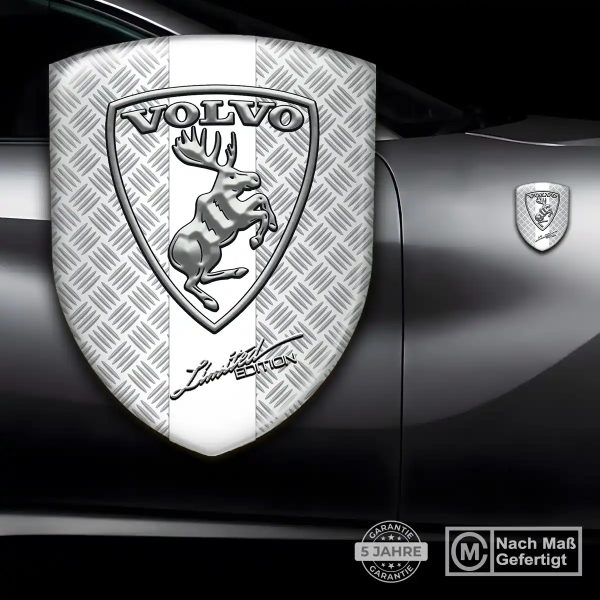 Volvo Aufkleber Embleme Silikon Auto Edles Design