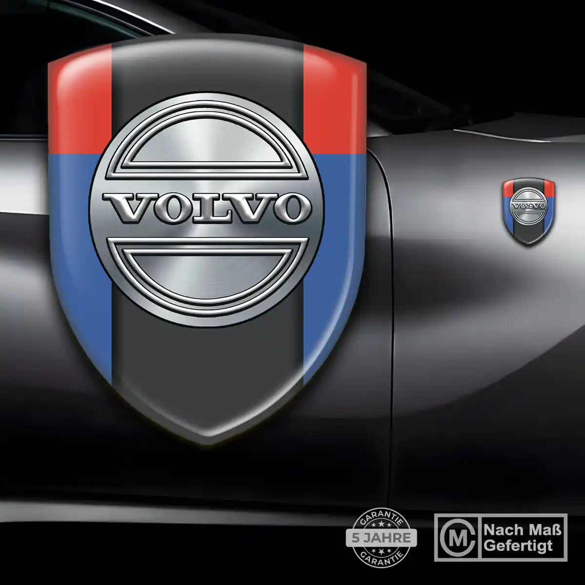 Volvo Aufkleber Embleme Silikon Auto Exterieurdesign