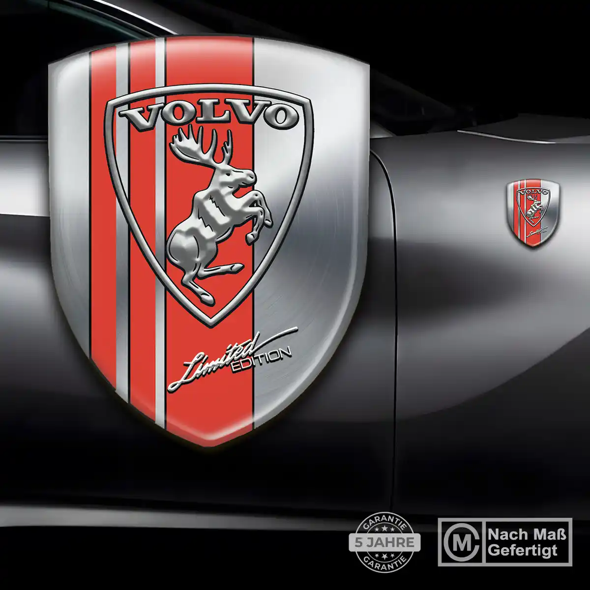 Volvo Aufkleber Embleme Silikon Auto Limitierte Auflage