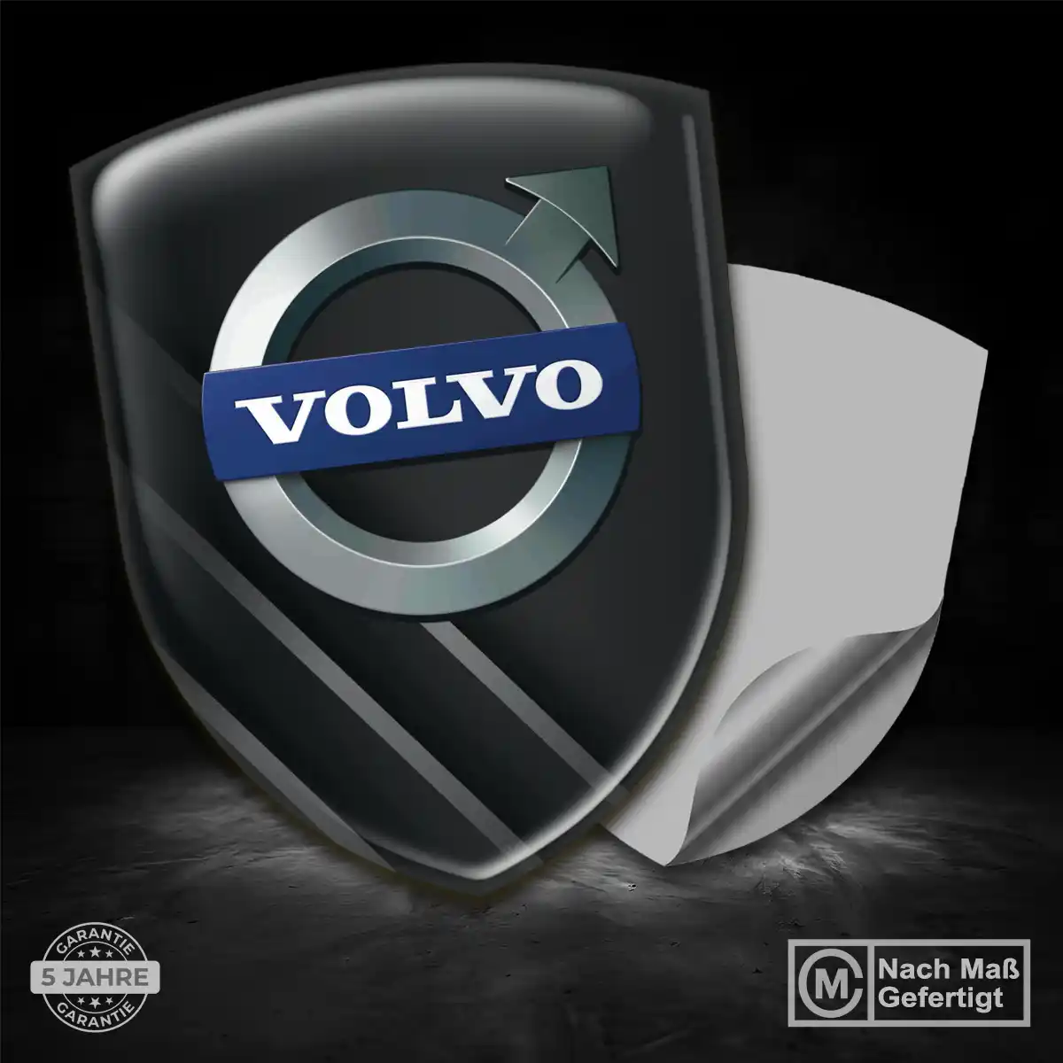 Volvo Aufkleber Embleme Silikon Auto Markenedition