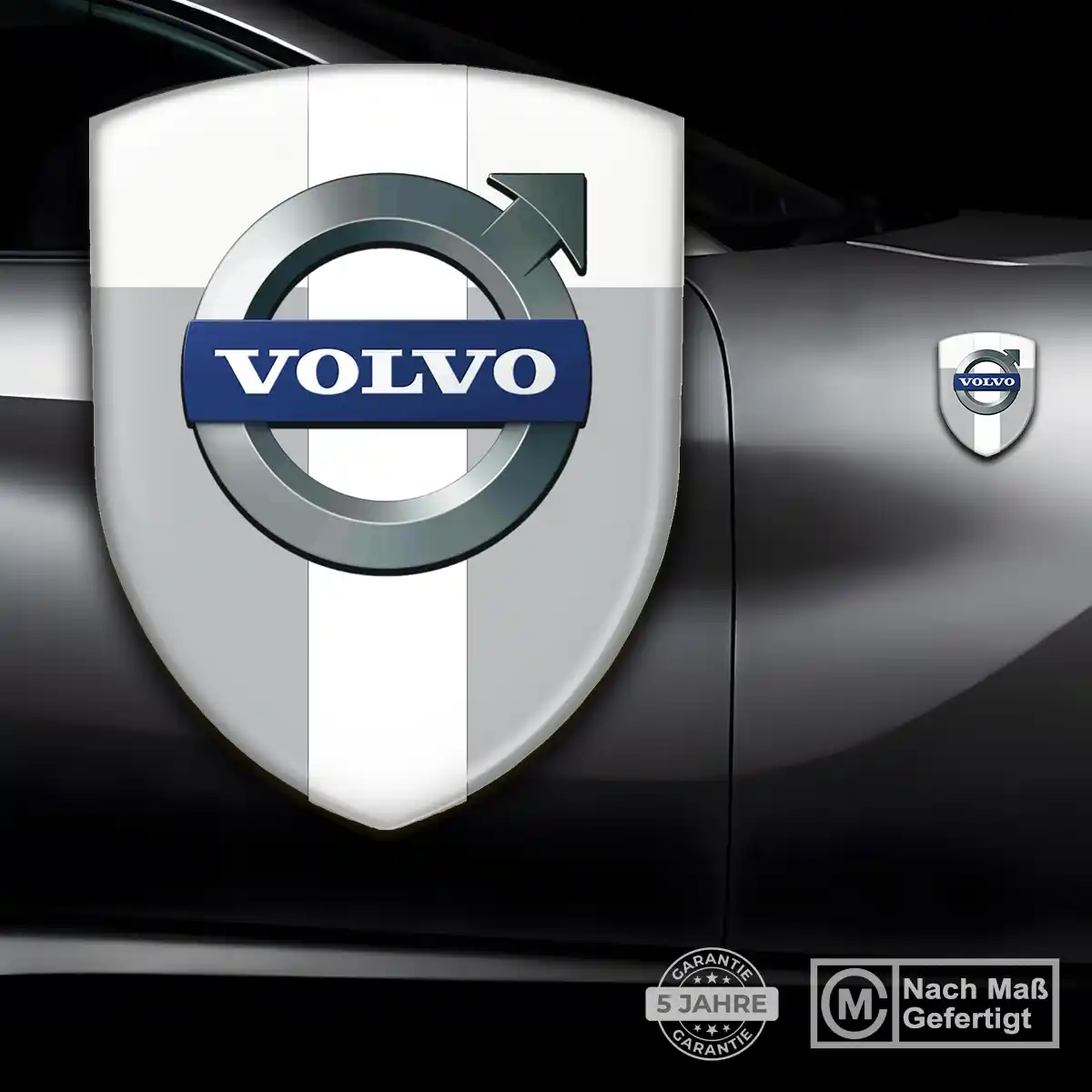 Volvo Aufkleber Embleme Silikon Auto Premium-Edition