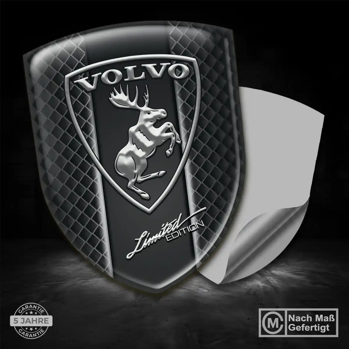Volvo Aufkleber Embleme Silikon Auto Premiumqualität