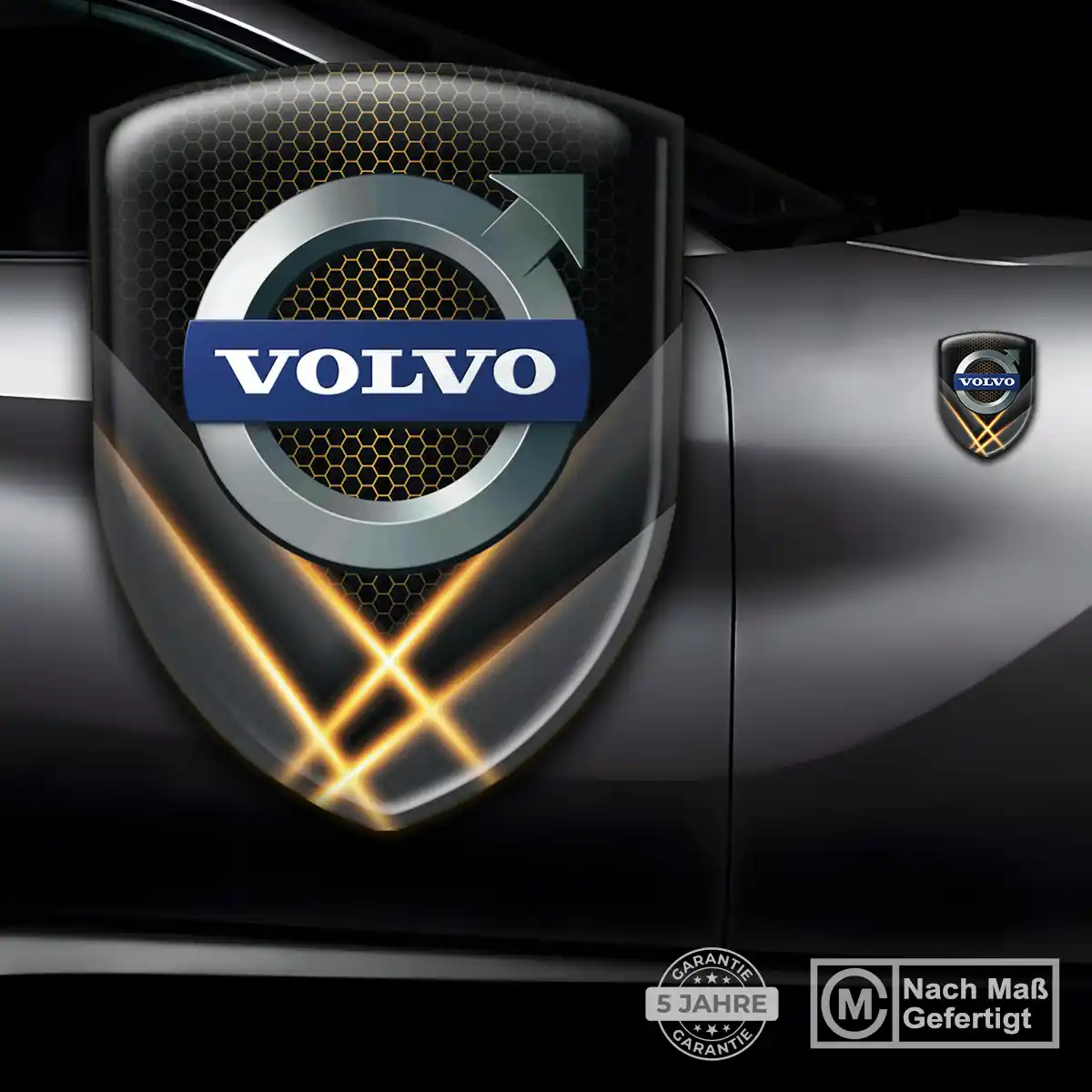 Volvo Aufkleber Embleme Silikon Auto Stilvolles Design