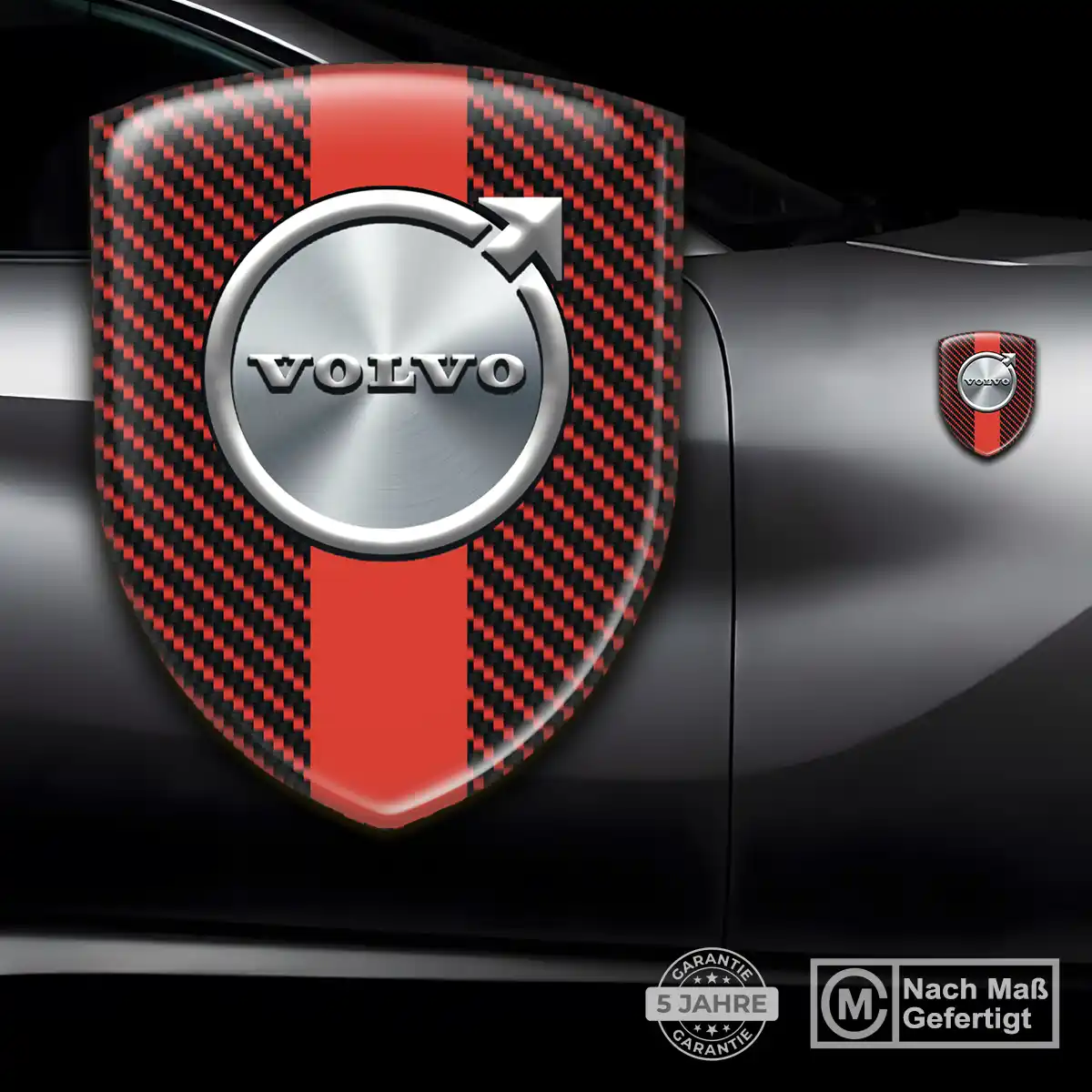Volvo Aufkleber Embleme Silikon Elegantes Design