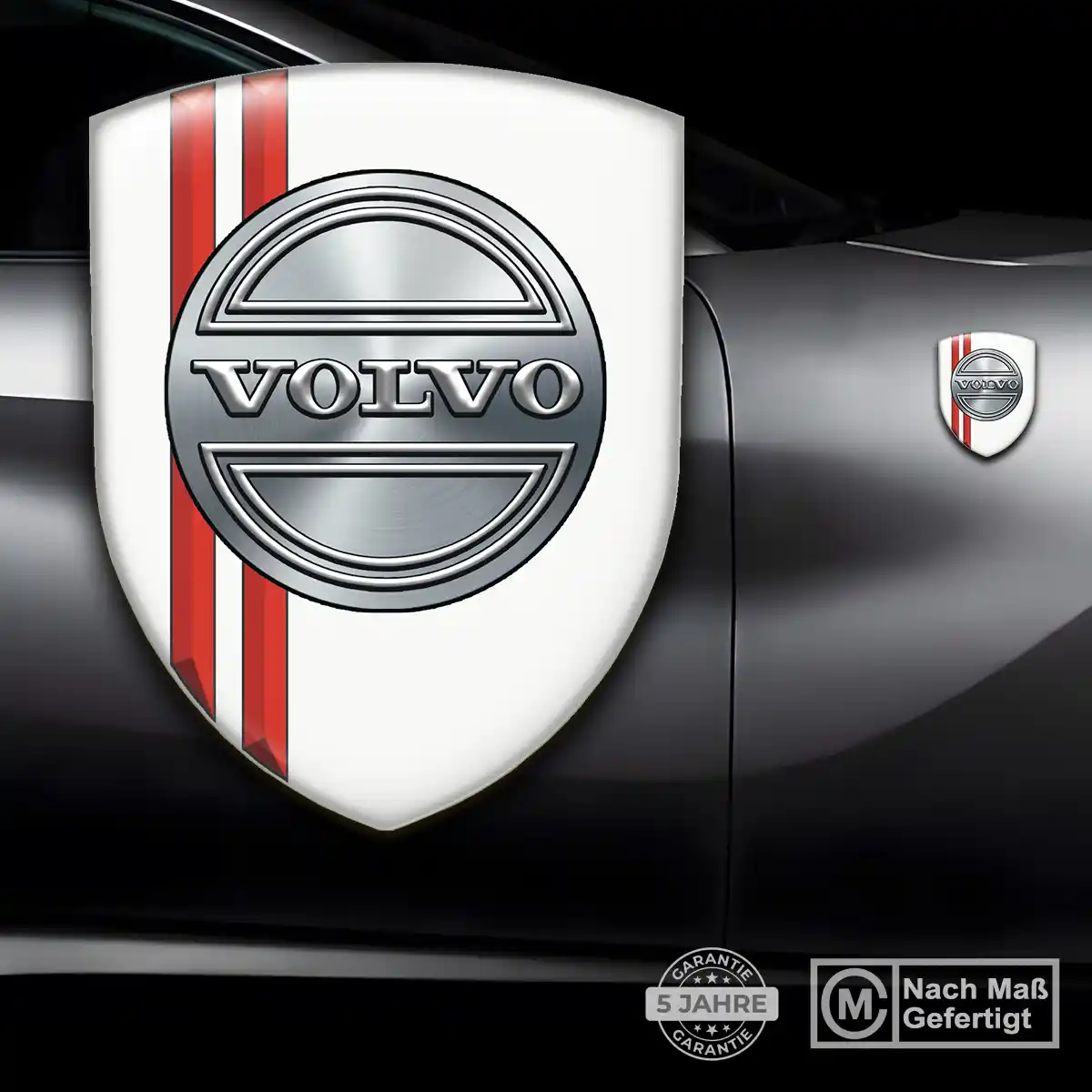 Volvo Aufkleber Embleme Silikon Exterieurdesign