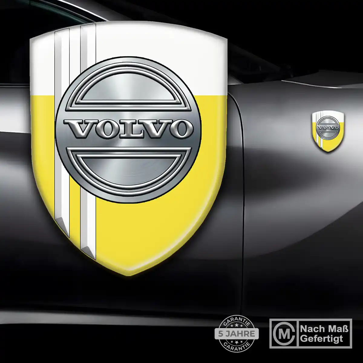 Volvo Aufkleber Embleme Silikon Luxus-Edition