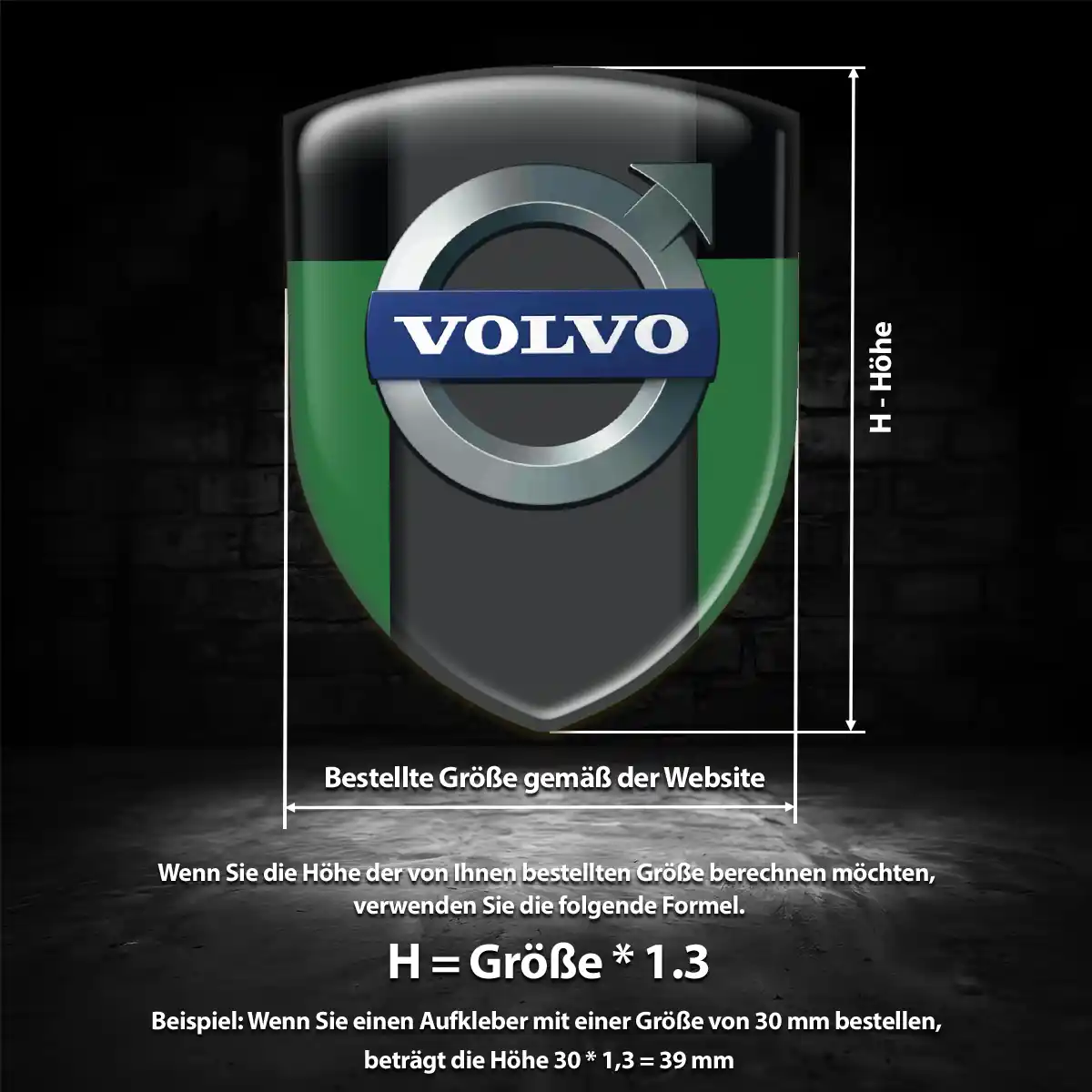 Volvo Aufkleber Embleme Silikon Modernes Design