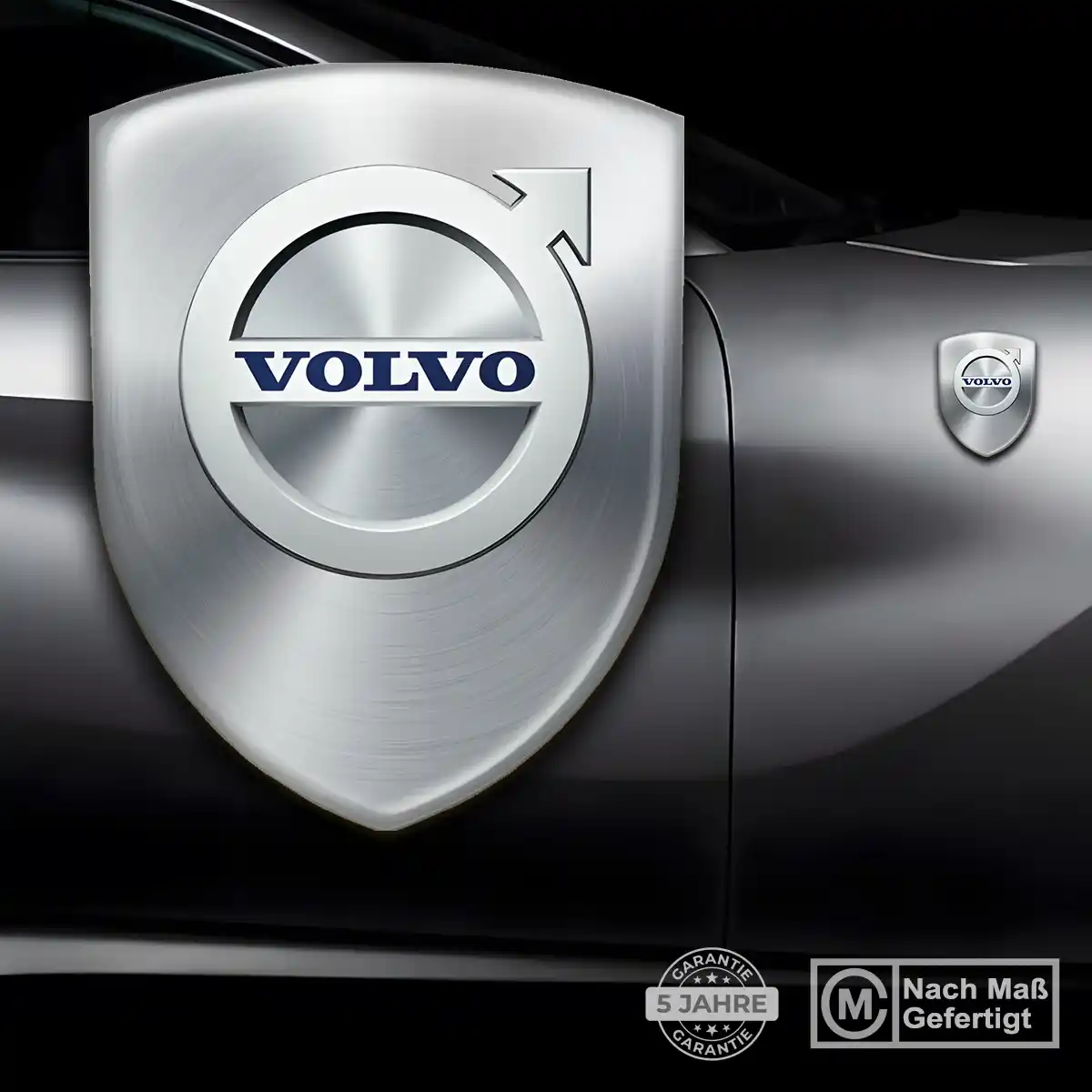 Volvo Aufkleber Embleme Silikon Premiumqualität