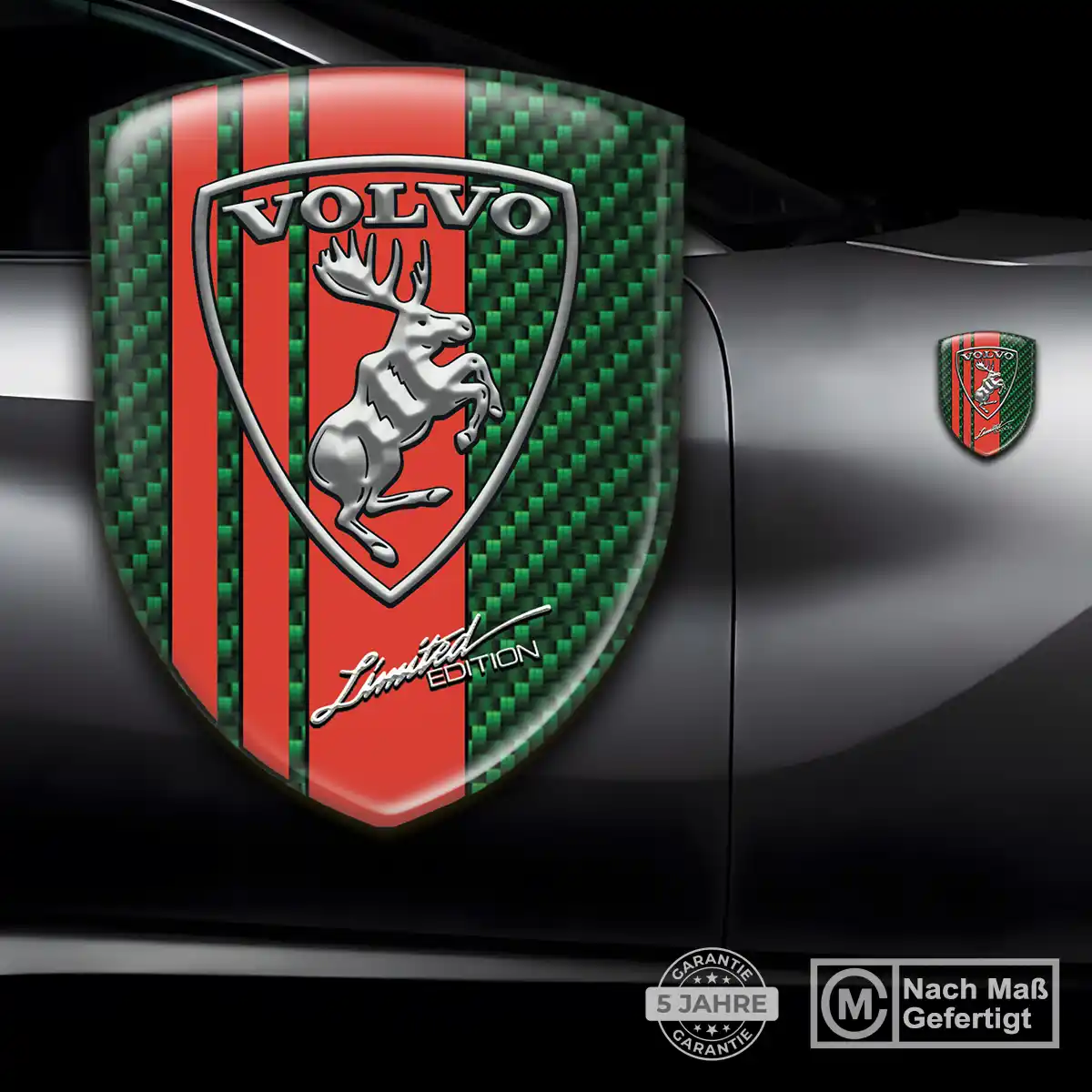 Volvo Aufkleber Embleme Silikon Tuningfahrzeug