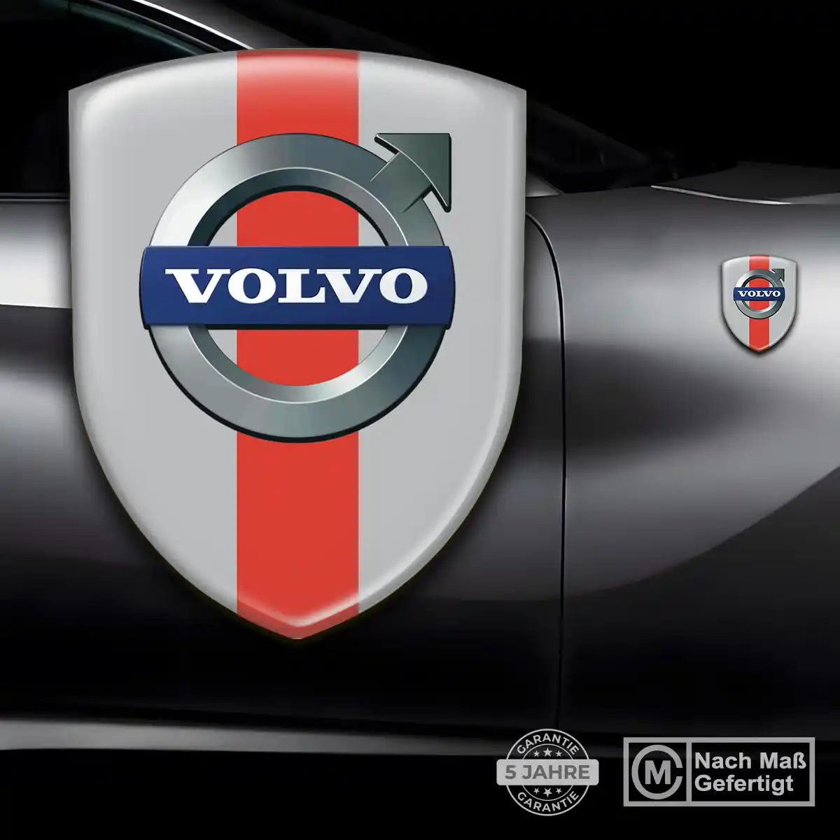 Volvo Aufkleber Silikon Embleme Ausdrucksstarkes Design